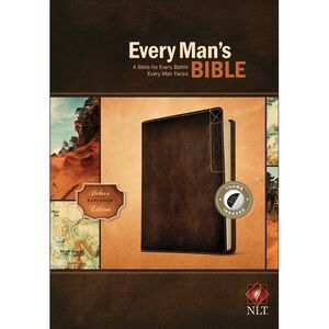 Every Man's Bible NLT, Deluxe Explorer Edition -- New Living Translation